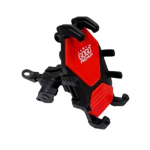 UNİVERSAL TİTREŞİM ÖNLEYİCİ AYNA BAĞLANTILI TELEFON TUTUCU KIRMIZI PH101R