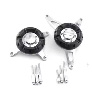 HONDA CB650F UYUMLU MOTOR BLOK KORUMASI SET GÜMÜŞ