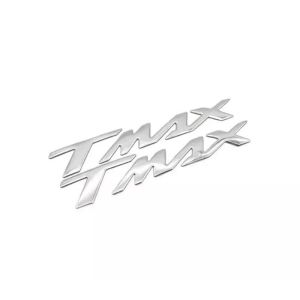 YAMAHA TMAX UYUMLU SELE ALTI METAL YAZI SETİ NİKEL