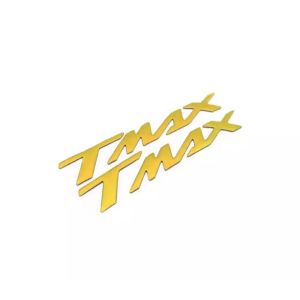 YAMAHA TMAX UYUMLU SELE ALTI METAL YAZI SETİ GOLD
