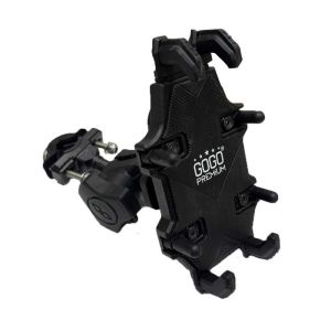 UNİVERSAL TİTREŞİM ÖNLEYİCİ GİDON BAĞLANTILI TELEFON TUTUCU SİYAH PH103S